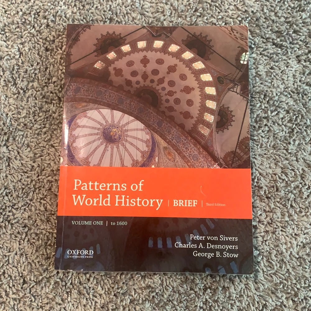 Pattens Of World History Volume One